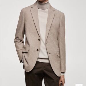 Mango Light Tan Blazer